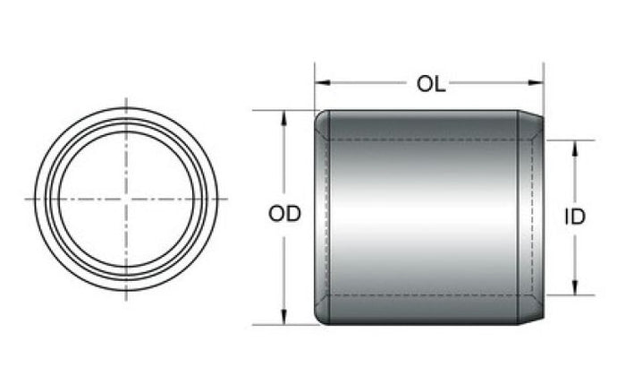 KPMI DOWEL PIN, STEEL (PKG. OF 20), 0.375