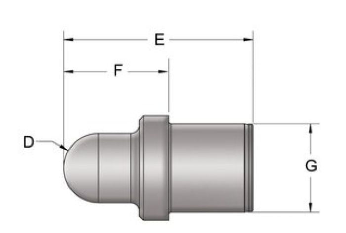 Load image into Gallery viewer, KPMI PUSH ROD BLANK HT STEEL EN DPIECES PKG. OF 2 FF)
