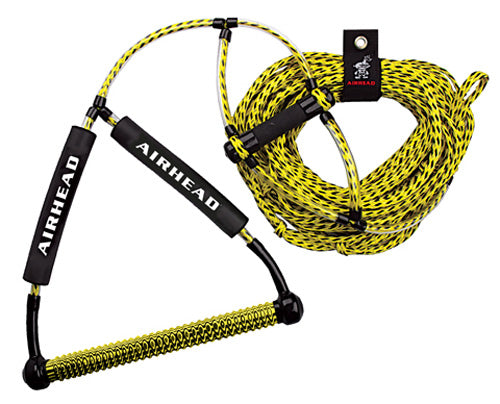 WAKEBOARD ROPE, PHAT GRIP, TRICK HANDLE, YELLOW