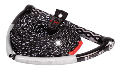 AIRHEAD BLING STEALTH WAKEBOARD ROPE, 75', 5 SECTION