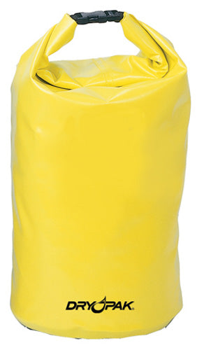 DRY PAK ROLL TOP DRY GEAR BAG,9.5" X 16, YELLOW