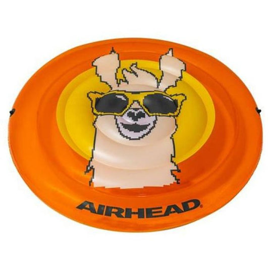 POOL FLOAT - PIXEL ORANGE LLAMA