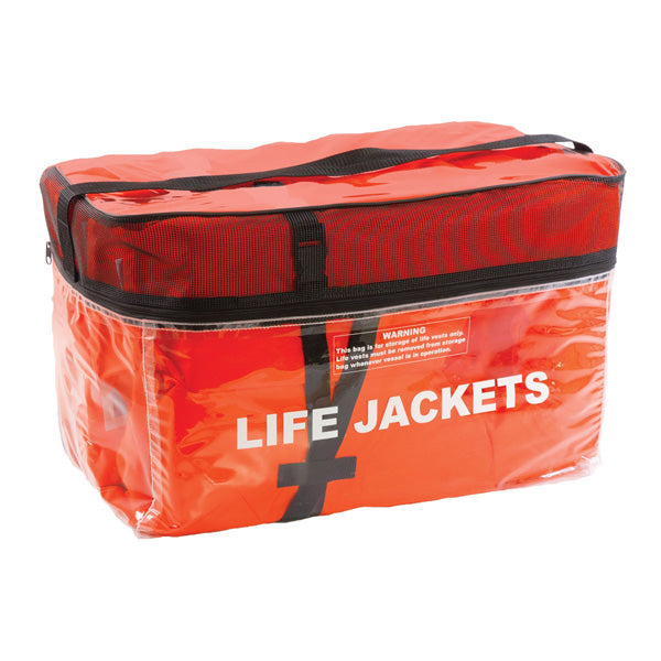 TYPE II KEYHOLE, ADULT, ORANGE, 4/CLEAR STORAGE BAG