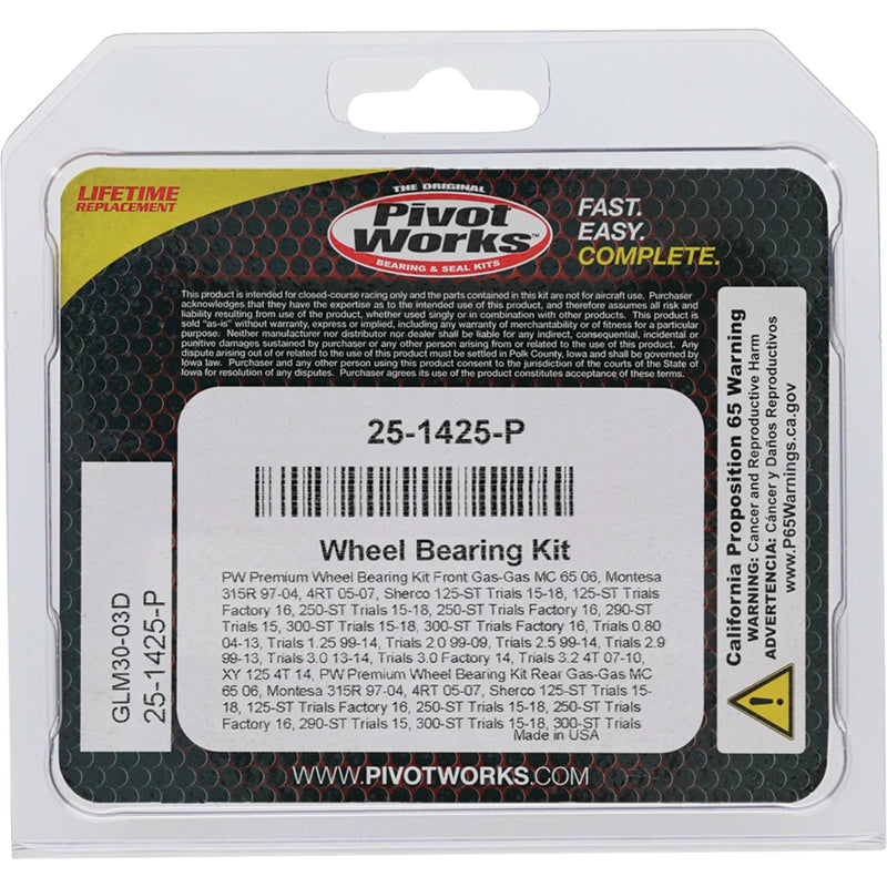 Load image into Gallery viewer, WHEEL BEARING KIT PREMIUM 25-1425-P image 4
