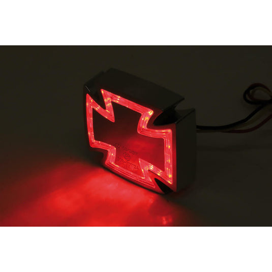GOTHIC LED TAIL/BRAKE LIGHT EACH CHROME 255-096 image 3