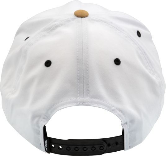 FLY CHAMPION HAT WHITE/BLACK 351-0016 image 3