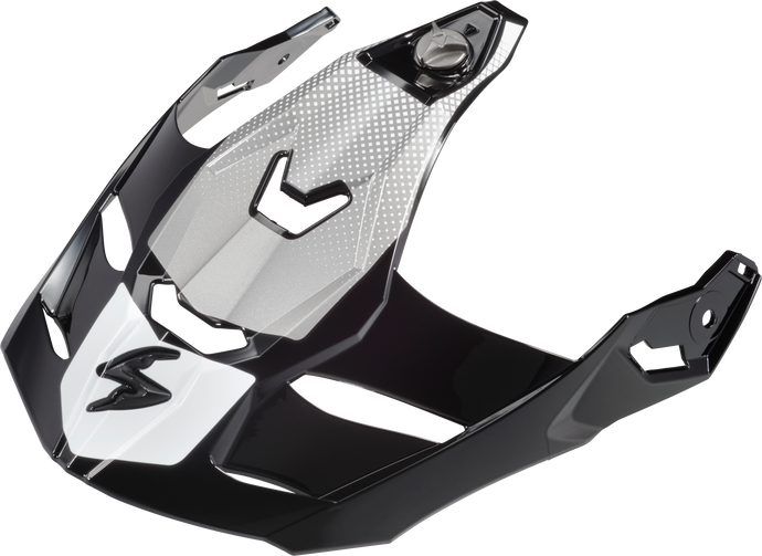 XT9000 PEAK VISOR TRAILHEAD WHITE 52-590-08 image 1
