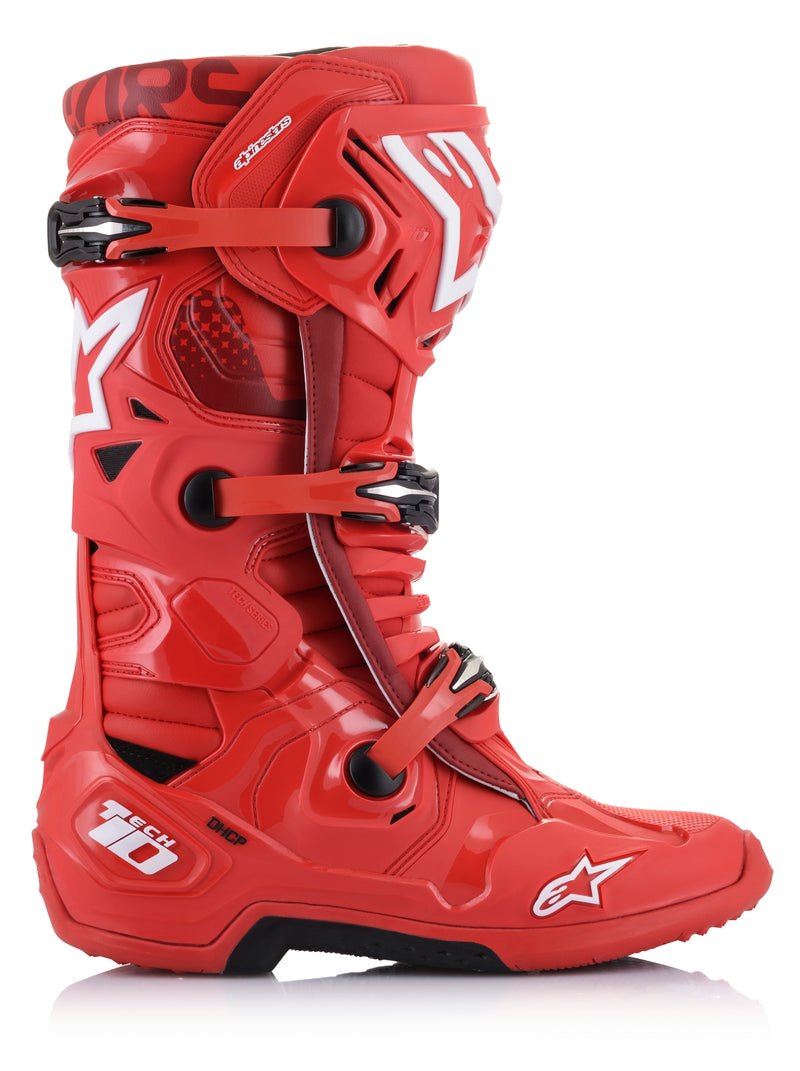 Load image into Gallery viewer, TECH 10 BOOTS RED SZ 10 2010020-30-10 image 3
