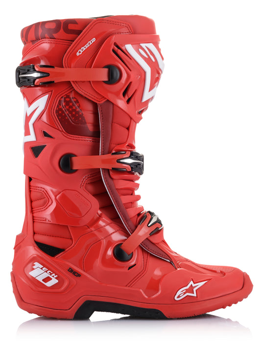 TECH 10 BOOTS RED SZ 10 2010020-30-10 image 3