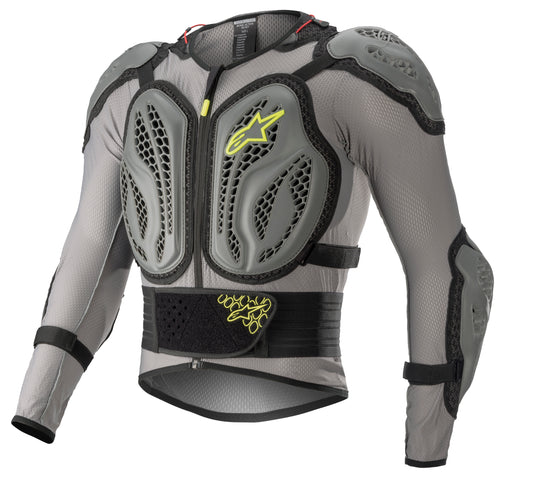 BIONIC ACTION JACKET DK GREY/ASH GREY/YLW FLUO MD 6506818-9355-M image 1