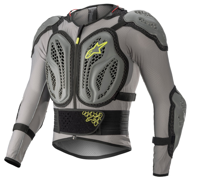 BIONIC ACTION JACKET DK GREY/ASH GREY/YLW FLUO SM 6506818-9355-S image 1