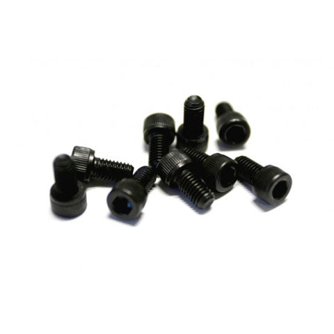 1/4X20 BASE PLATE ALLEN SCREWS(4 PK) - SOCKET HEAD (BLK)