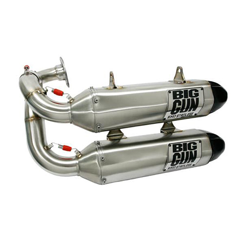 BIG GUN - EXO SERIES - DUAL SLIP ON EXHAUST - HONDA