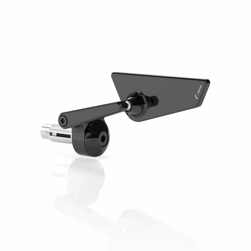 Load image into Gallery viewer, CUT EDGE BAR END MIRROR UNIVERSAL LEFT BLACK EA BS296B image 4
