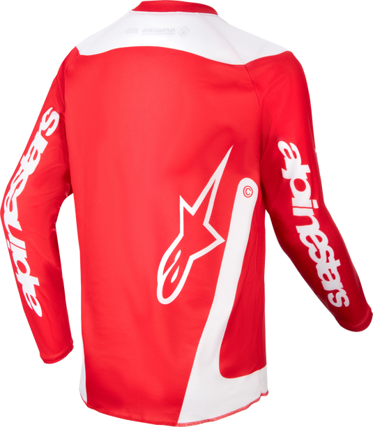 YOUTH RACER LURV JERSEY MARS RED/WHITE MD 3773924-3120-M image 2