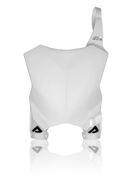 RAPTOR FRONT NUMBER PLATE WHITE KAW 2981840002 image 1