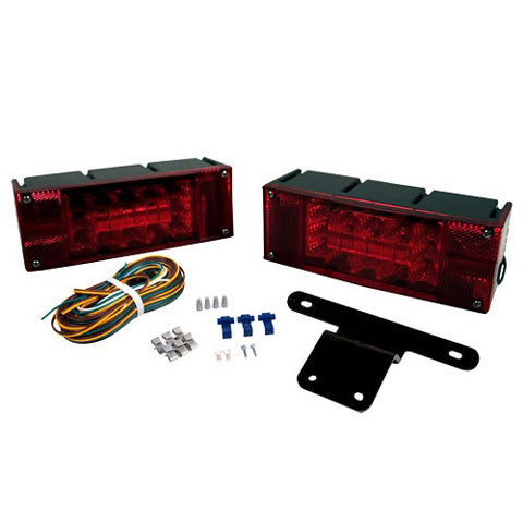 LED LOW PROFILE TRAILER LIGHT KIT - OVER/UNDER 80