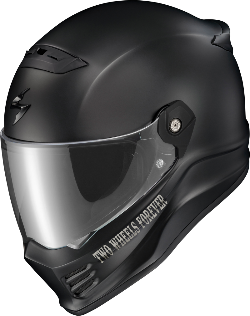 Load image into Gallery viewer, COVERT FX FULL FACE HELMET VTWIN VISIONARY MATTE BLACK MD CFX-1104 image 5
