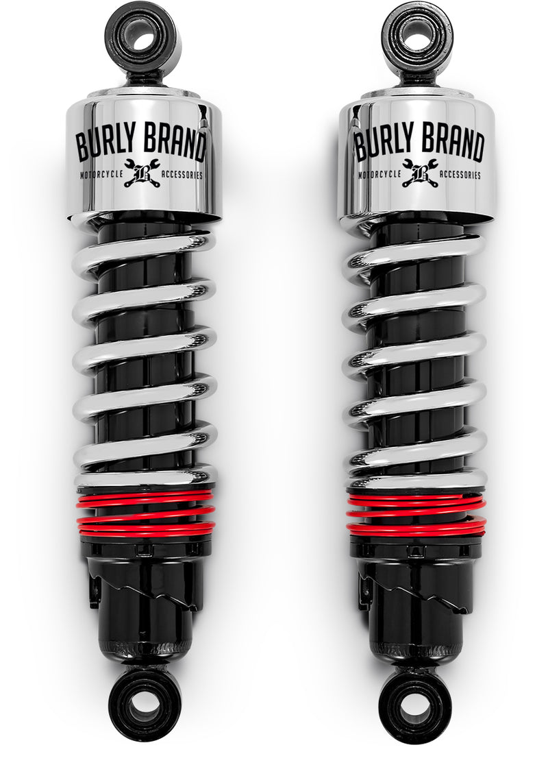 Load image into Gallery viewer, SLAMMER PLUS SHOCKS 11.5&quot; CHROME FLT 97-22 B28-1204 image 2
