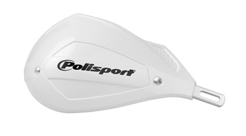 POLISPORT BAJA HANDGUARDS - WHITE