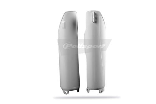 FORK GUARDS CR125R OEM COLOR WHITE