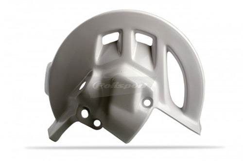 FRONT DISC GUARD CR125R OEM COLOR WHITE