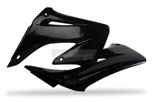 RADIATOR SCOOPS CR125R BLACK