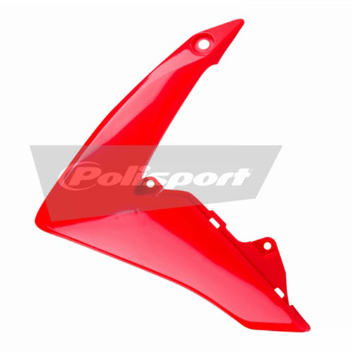 RADIATOR SCOOPS CRF110F OEM COLOR 13-14  RED CR04/WHITE