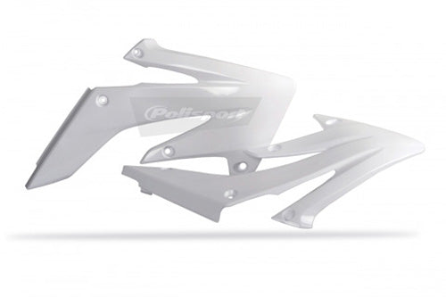 RADIATOR SCOOPS CRF250R WHITE