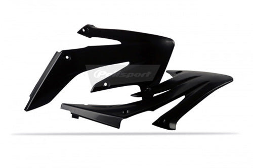 RADIATOR SCOOPS CRF250R BLACK