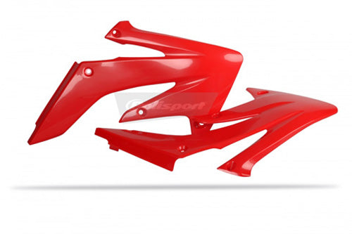 RADIATOR SCOOPS CRF250R OEM COLOR RED CR04