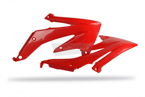 RADIATOR SCOOPS CRF450R OEM COLOR RED CR04