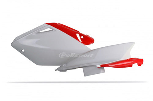 SIDE PANELS CRF250R OEM COLOR RED CR04/WHITE