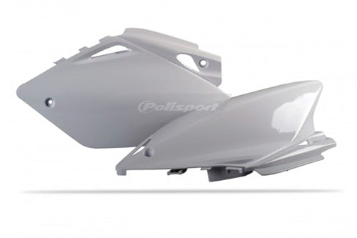 SIDE PANELS CRF450R OEM COLOR WHITE