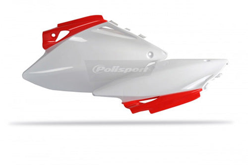 SIDE PANELS CRF450R OEM COLOR RED CR04/WHITE