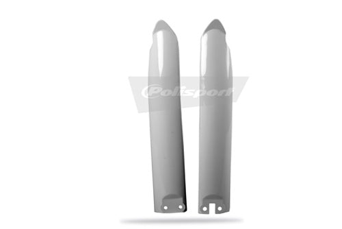 FORK GUARDS KX125 OEM COLOR WHITE