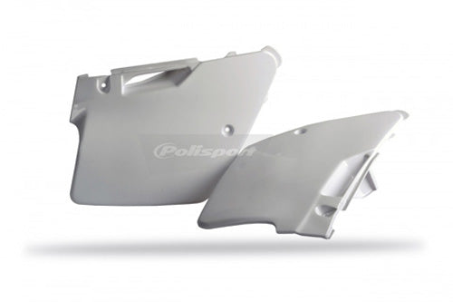 SIDE PANELS KX125 OEM COLOR WHITE