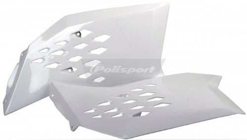 RADIATOR SCOOPS KTM 65 SX WHITE KTM