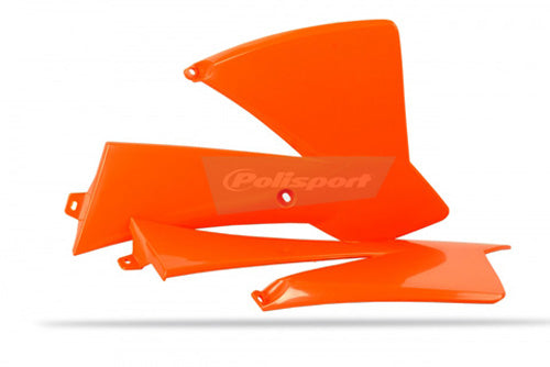 RADIATOR SCOOPS KTM 65 SX OEM COLOR ORANGE KTM