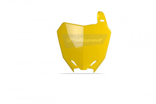 NUMBER PLATE RMZ250 OEM COLOR 10-14 YELLOW RM01