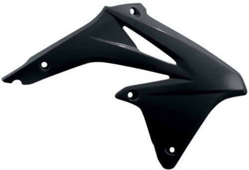 RADIATOR SCOOPS RMZ450 BLACK