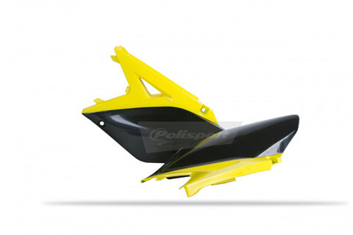 SIDE PANELS RMZ250 OEM COLOR 2010-2012 YELLOW RM01/BLACK