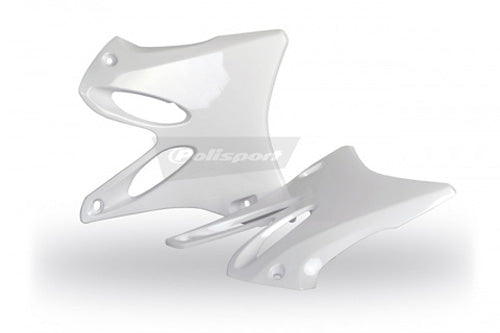 RADIATOR SCOOPS YZ125 / YZ250 WHITE