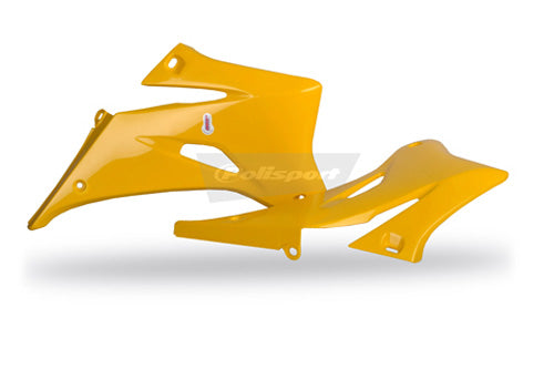 RADIATOR SCOOPS YZ250F YELLOW 80 S