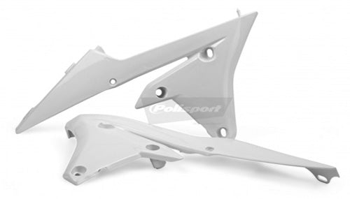 RADIATOR SCOOPS YZ250F NEW WHITE