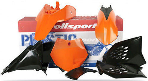 POLISPORT COMPLETE KIT / 65 SXOEM WHITE ORANGE MIX