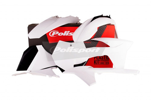 POLISPORT COMPLETE KIT / KTM EXC/EXC-F , WHITE KTM