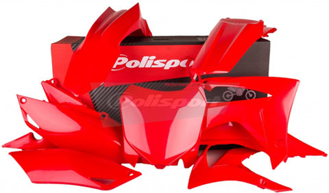 POLISPORT MX COMPLETE KIT, HONDA, RED CR04