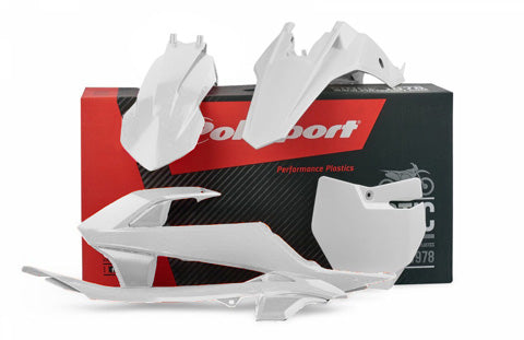 POLISPORT MX COMPLETE KIT, KTM, WHITE KTM
