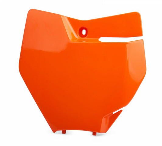 POLISPORT NUMBER PLATE, KTM, ORANGE KTM16